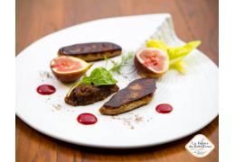 Foie gras poêlé aux fruits de saison